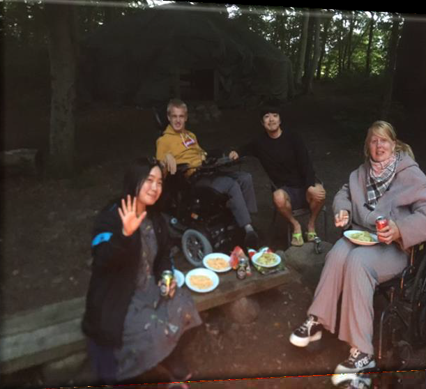 ヒュッゲ外風景